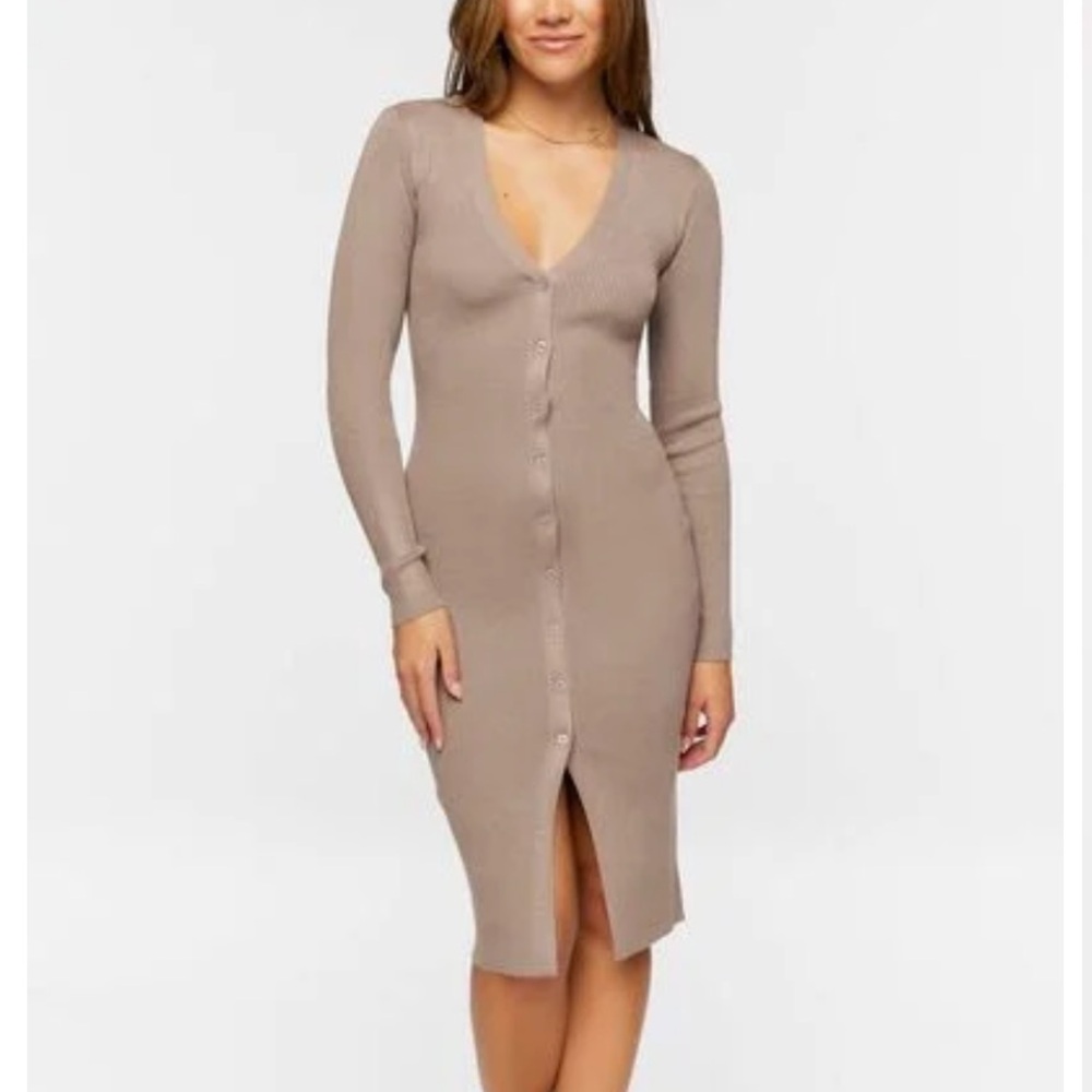 Forever 21 Long Sleeve Bodycon Dress XS